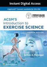 ACSM’s Introduction to Exercise Science 4e Lippincott Connect Instant Digital Access