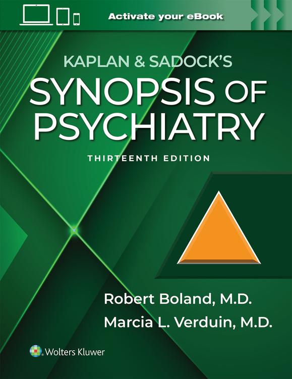 Kaplan & Sadock’s Synopsis of Psychiatry
