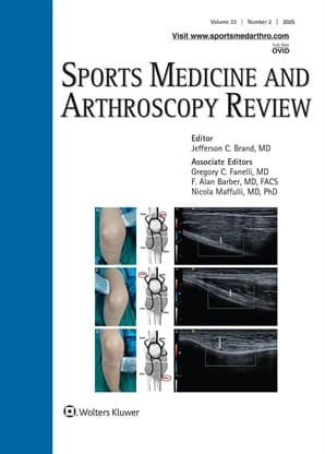 Sports Medicine and Arthroscopy Review Online