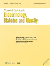 Current Opinion in Endocrinology, Diabetes and Obesity Online