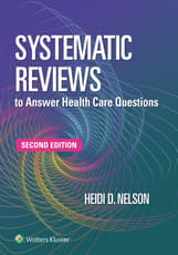 Systematic Reviews to Answer Health Care Questions