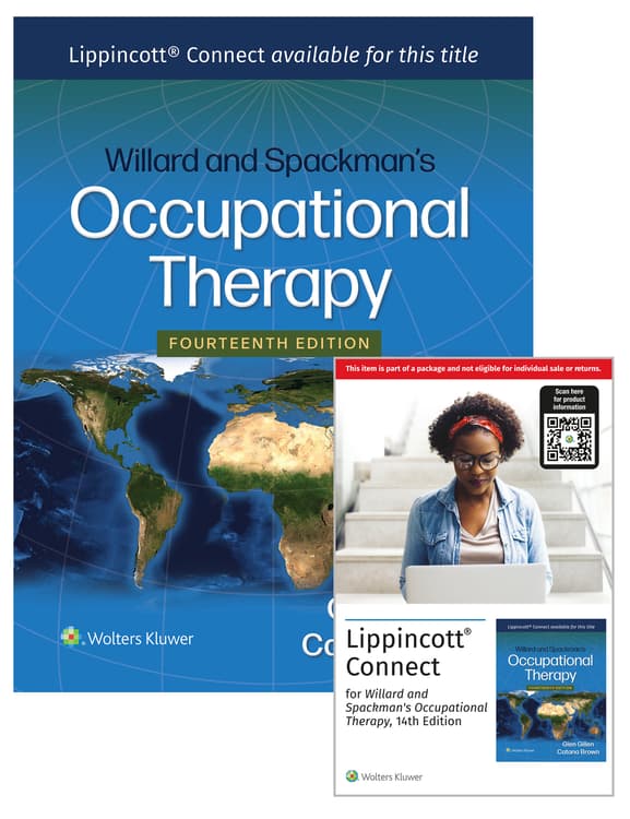 Willard and Spackman's Occupational Therapy 14e Lippincott Connect Print Book and Digital Access Card Package