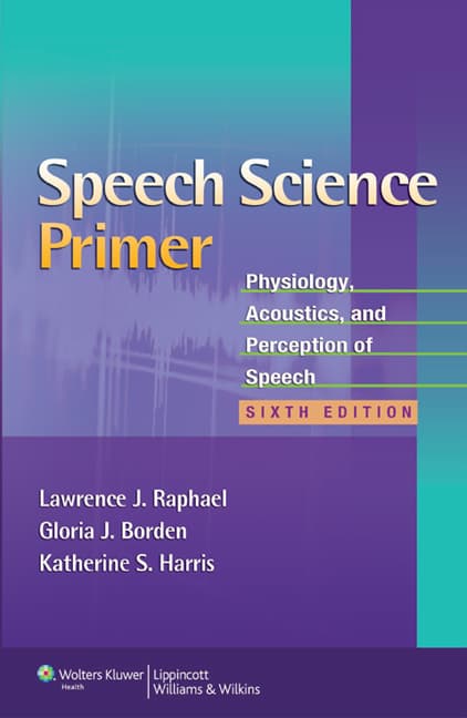 Speech Science Primer