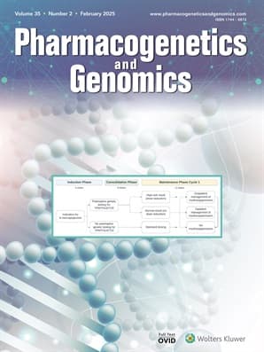 Pharmacogenetics and Genomics Online