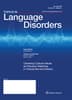 Topics in Language Disorders Online