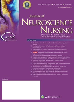 Journal of Neuroscience Nursing