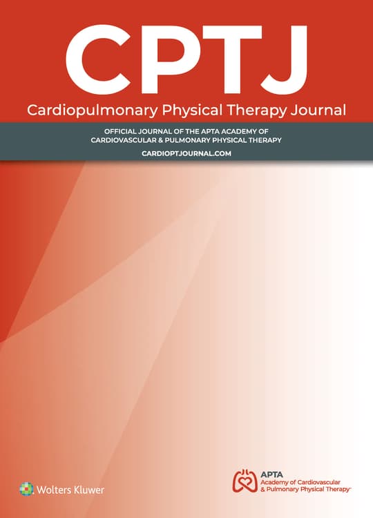 Cardiopulmonary Physical Therapy Journal Online