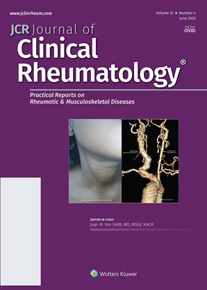 JCR: Journal of Clinical Rheumatology®