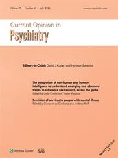 Current Opinion in Psychiatry Online