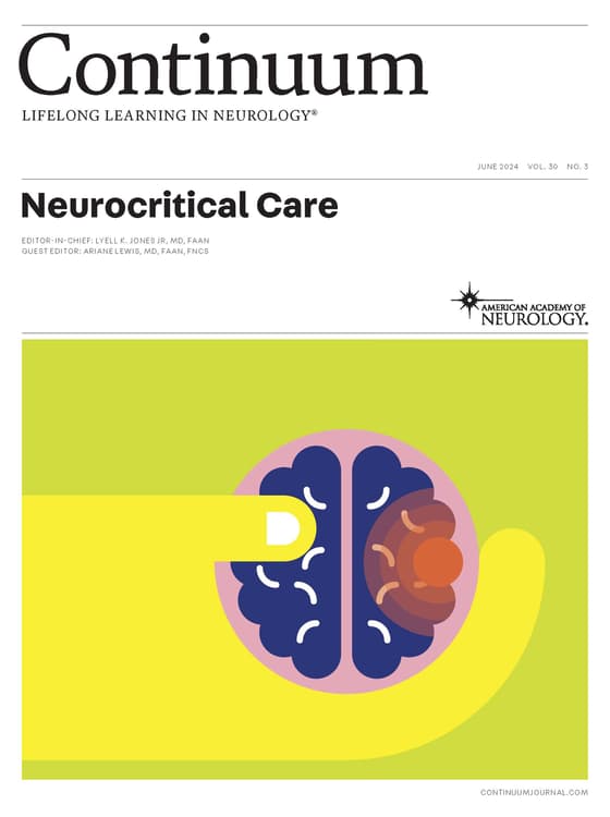 CONTINUUM - Neurocritical Care Issue