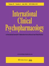 International Clinical Psychopharmacology