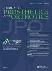 Journal of Prosthetics and Orthotics Online