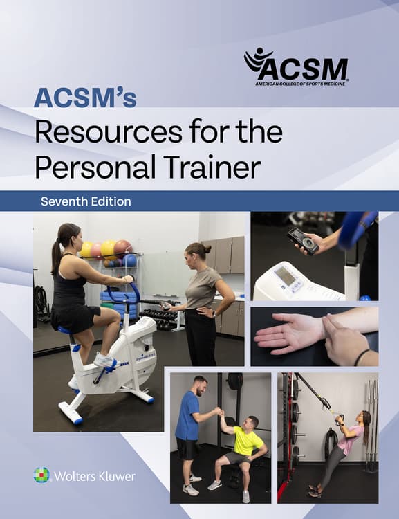 ACSM's Resources for the Personal Trainer