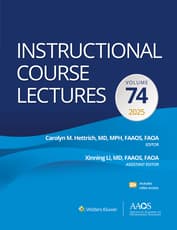 Instructional Course Lectures: Volume 74