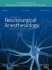 Journal of Neurosurgical Anesthesiology Online