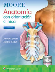 Moore Anatomía con Orientación Clínica 9e Lippincott Connect Print Book and Digital Access Card Package