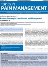 Topics in Pain Management Online