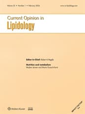 Current Opinion in Lipidology Online