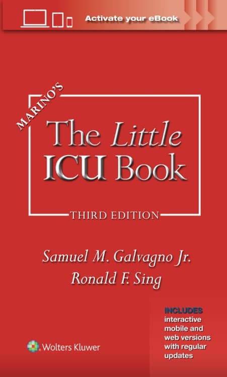 Marino's The Little ICU Book