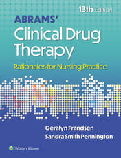 Abrams' Clinical Drug Therapy