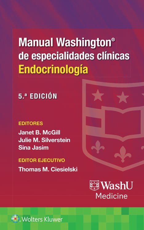 Manual Washington de especialidades clínicas. Endocrinología