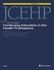 The Journal of Continuing Education in the Health Professions