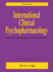International Clinical Psychopharmacology