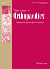 Techniques in Orthopaedics Online