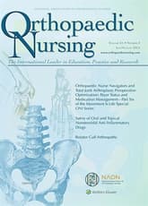 Orthopaedic Nursing Online