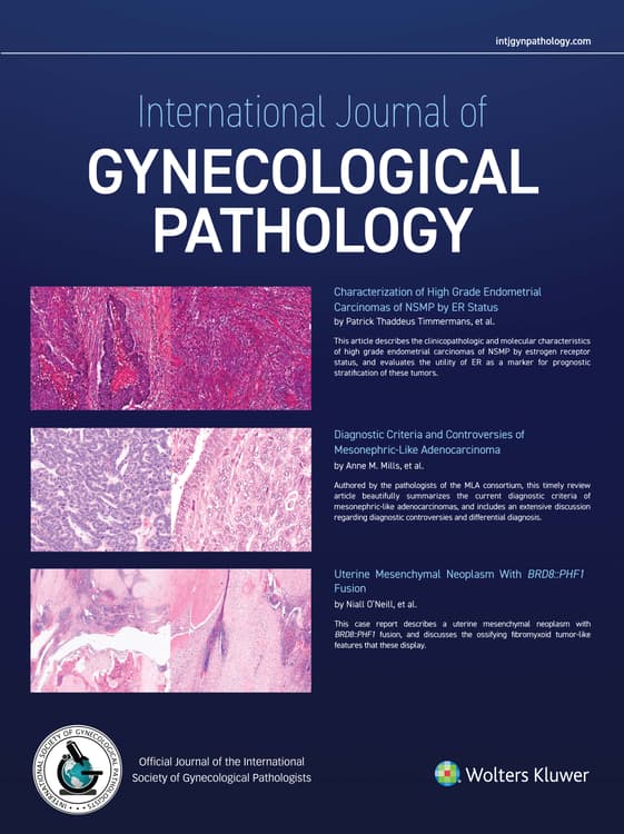International Journal of Gynecological Pathology Online