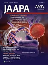 JAAPA - Journal of the American Academy of PAs Online