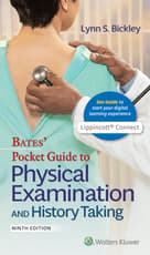 Bates' Pocket Guide to Physical Examination and History Taking 9e Lippincott Connect Instant Digital Access