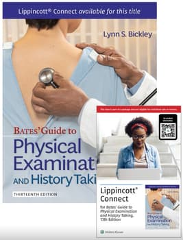 Bates' Guide to Physical Examination and History Taking  13e without Video Lippincott Connect Print Book and Instant Digital Access Package