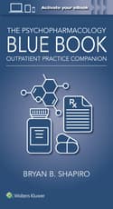 The Psychopharmacology Blue Book