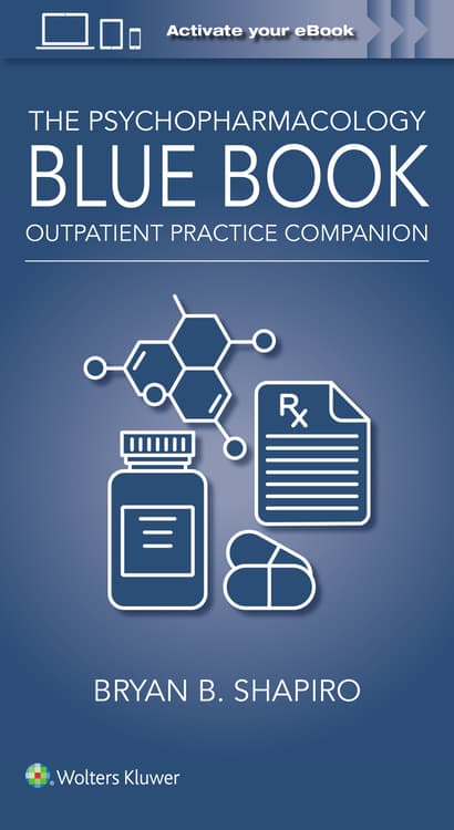 The Psychopharmacology Blue Book