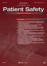 Journal of Patient Safety