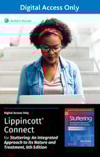 Stuttering 6e Lippincott Connect Standalone Digital Access Card