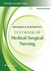 Study Guide for Brunner & Suddarth's Textbook of Medical-Surgical Nursing