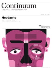 CONTINUUM - Headache Issue