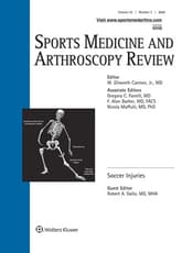 Sports Medicine and Arthroscopy Review Online