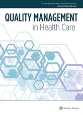 Quality Management in Health Care Online