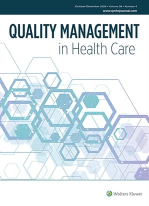 Quality Management in Health Care Online