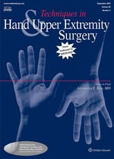 Techniques in Hand & Upper Extremity Surgery Online