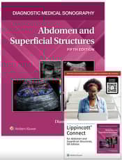 Diagnostic Medical Sonography: Abdomen and Superficial Structures 5e Lippincott Connect Print Book and Instant Digital Access Package