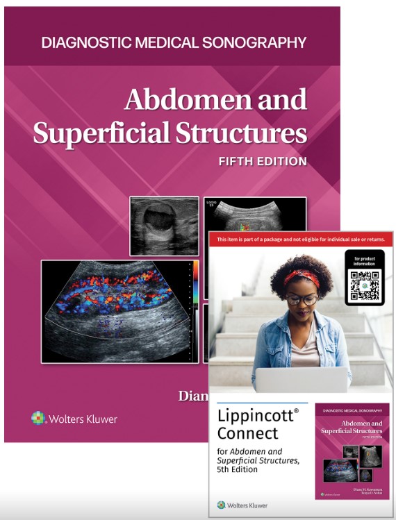 Diagnostic Medical Sonography: Abdomen and Superficial Structures 5e Lippincott Connect Print Book and Instant Digital Access Package
