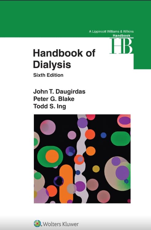 Handbook of Dialysis