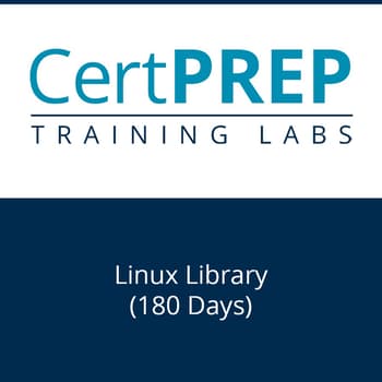 CertPREP Training Labs: Linux Library (180 day license)