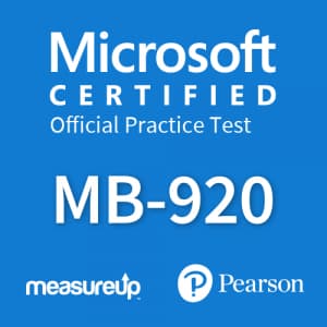 MB-920: Microsoft Dynamics 365 Fundamentals (ERP) Microsoft Official Practice Test