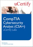 CompTIA Cybersecurity Analyst (CSA+) uCertify Labs Access Code Card