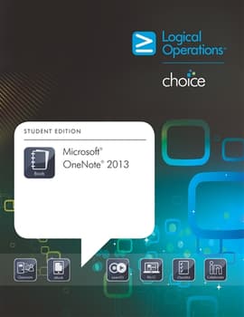 Microsoft Office 2013: OneNote Student Print Courseware